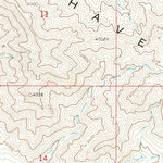 United States Geological Survey Crossman Peak, AZ (1970, 24000-Scale) digital map