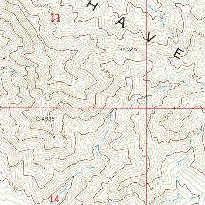 United States Geological Survey Crossman Peak, AZ (1970, 24000-Scale) digital map