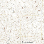 United States Geological Survey Crossman Peak, AZ (2021, 24000-Scale) digital map