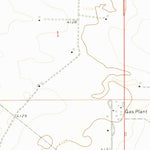 United States Geological Survey Crossroads, NM (1972, 24000-Scale) digital map