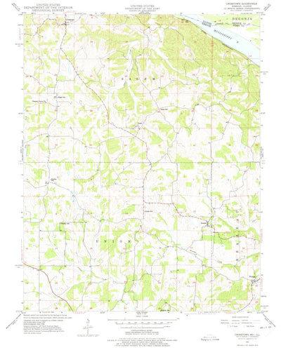United States Geological Survey Crosstown, MO-IL (1947, 24000-Scale) digital map