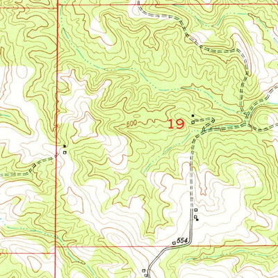 United States Geological Survey Crosstown, MO-IL (1947, 24000-Scale) digital map