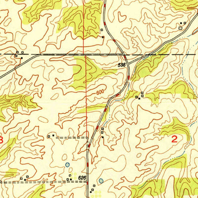 United States Geological Survey Crosstown, MO-IL (1948, 24000-Scale) digital map