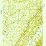 United States Geological Survey Crossville, AL (1949, 24000-Scale) digital map
