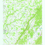 United States Geological Survey Crossville, AL (1975, 24000-Scale) digital map