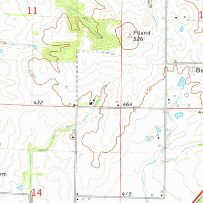 United States Geological Survey Crossville, IL (1974, 24000-Scale) digital map