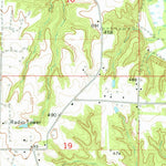 United States Geological Survey Crossville, IL (1974, 24000-Scale) digital map
