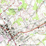 United States Geological Survey Crossville, TN (1956, 24000-Scale) digital map