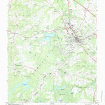 United States Geological Survey Crossville, TN (1982, 24000-Scale) digital map
