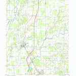 United States Geological Survey Crothersville, IN (1968, 24000-Scale) digital map