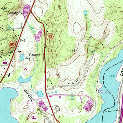 United States Geological Survey Croton Falls, NY (1960, 24000-Scale) digital map