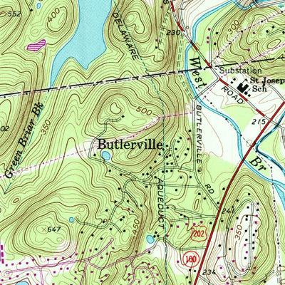 United States Geological Survey Croton Falls, NY (1960, 24000-Scale) digital map