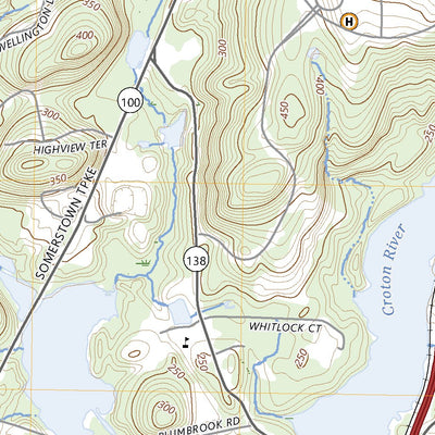 United States Geological Survey Croton Falls, NY (2023, 24000-Scale) digital map