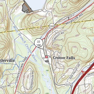 United States Geological Survey Croton Falls, NY (2023, 24000-Scale) digital map