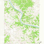 United States Geological Survey Croton, IA-MO (1968, 24000-Scale) digital map