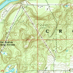 United States Geological Survey Croton, MI (1985, 24000-Scale) digital map