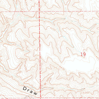 United States Geological Survey Croton, WY (1972, 24000-Scale) digital map