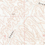 United States Geological Survey Croton, WY (1972, 24000-Scale) digital map