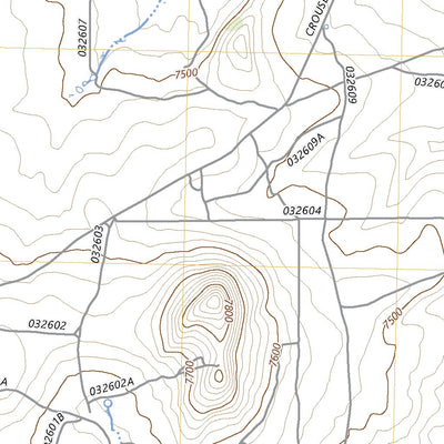 United States Geological Survey Crouse Reservoir, UT (2023, 24000-Scale) digital map