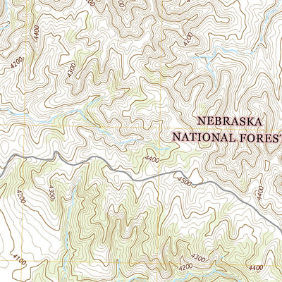 United States Geological Survey Crow Butte, NE (2021, 24000-Scale) digital map