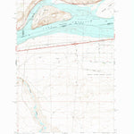 United States Geological Survey Crow Butte, WA-OR (1993, 24000-Scale) digital map
