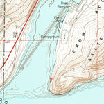 United States Geological Survey Crow Butte, WA-OR (1993, 24000-Scale) digital map
