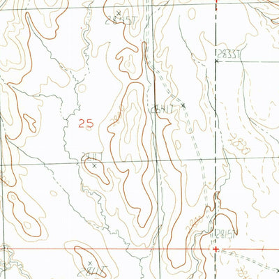 United States Geological Survey Crow Creek Dam, MT (1984, 24000-Scale) digital map