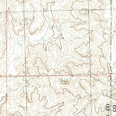 United States Geological Survey Crow Creek Dam, MT (1984, 24000-Scale) digital map