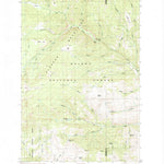 United States Geological Survey Crow Creek Falls, MT (1985, 24000-Scale) digital map