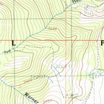 United States Geological Survey Crow Creek Falls, MT (1985, 24000-Scale) digital map