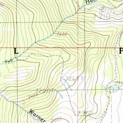 United States Geological Survey Crow Creek Falls, MT (1985, 24000-Scale) digital map