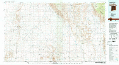 United States Geological Survey Crow Flats, NM-TX (1979, 100000-Scale) digital map