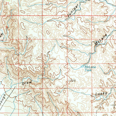 United States Geological Survey Crow Flats, NM-TX (1979, 100000-Scale) digital map