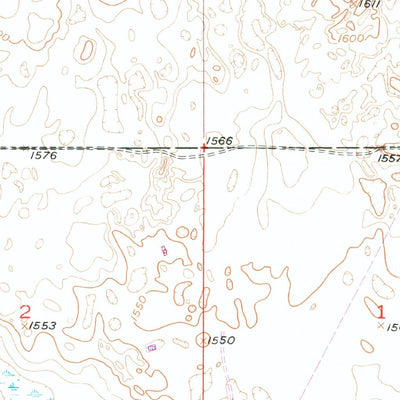 United States Geological Survey Crow Hill, ND (1951, 24000-Scale) digital map