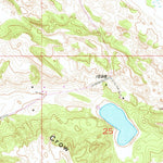 United States Geological Survey Crow Hill, ND (1951, 24000-Scale) digital map