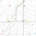 United States Geological Survey Crow Lake, SD (1982, 25000-Scale) digital map