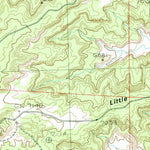 United States Geological Survey Crow Mesa East, NM (1985, 24000-Scale) digital map
