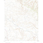 United States Geological Survey Crow Mesa West, NM (2020, 24000-Scale) digital map