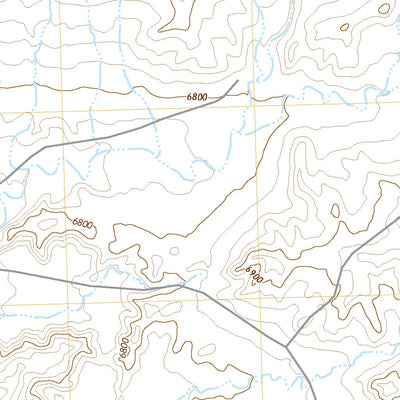 United States Geological Survey Crow Mesa West, NM (2020, 24000-Scale) digital map