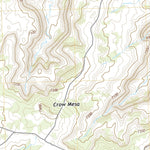 United States Geological Survey Crow Mesa West, NM (2020, 24000-Scale) digital map