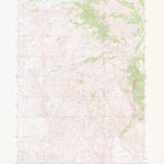 United States Geological Survey Crow Mountain, WY (1967, 24000-Scale) digital map