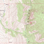 United States Geological Survey Crow Mountain, WY (1967, 24000-Scale) digital map