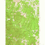 United States Geological Survey Crow, OR (1942, 62500-Scale) digital map