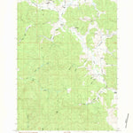 United States Geological Survey Crow, OR (1984, 24000-Scale) digital map