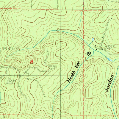 United States Geological Survey Crow, OR (1984, 24000-Scale) digital map