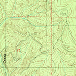 United States Geological Survey Crow, OR (1984, 24000-Scale) digital map