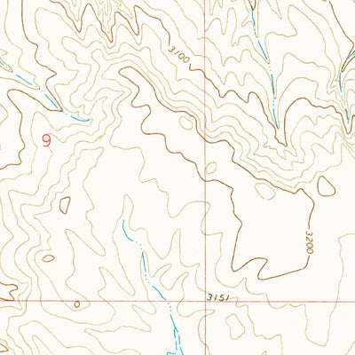 United States Geological Survey Crow Rock SE, MT (1965, 24000-Scale) digital map