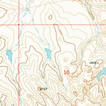 United States Geological Survey Crow Springs, MT (1973, 24000-Scale) digital map
