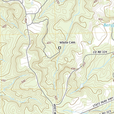 United States Geological Survey Crow, TX (2022, 24000-Scale) digital map