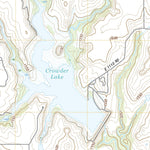 United States Geological Survey Crowder Lake, OK (2018, 24000-Scale) digital map